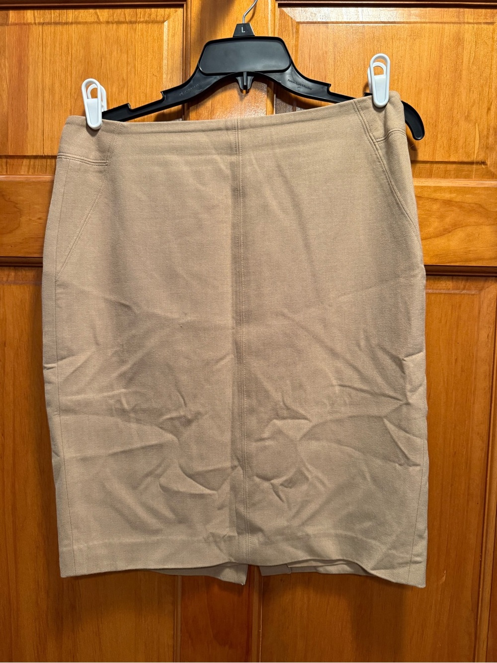LOFT Beige Pencil Skirt